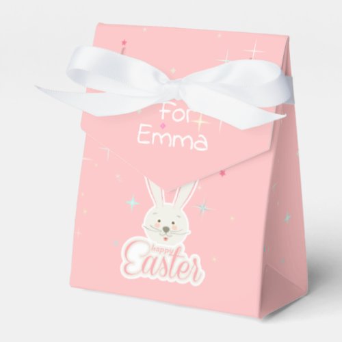 Happy Easter Spring Holiday cute bunny Eggs Hunt Favor Boxes