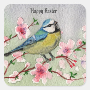 Happy Easter Square Sticker
