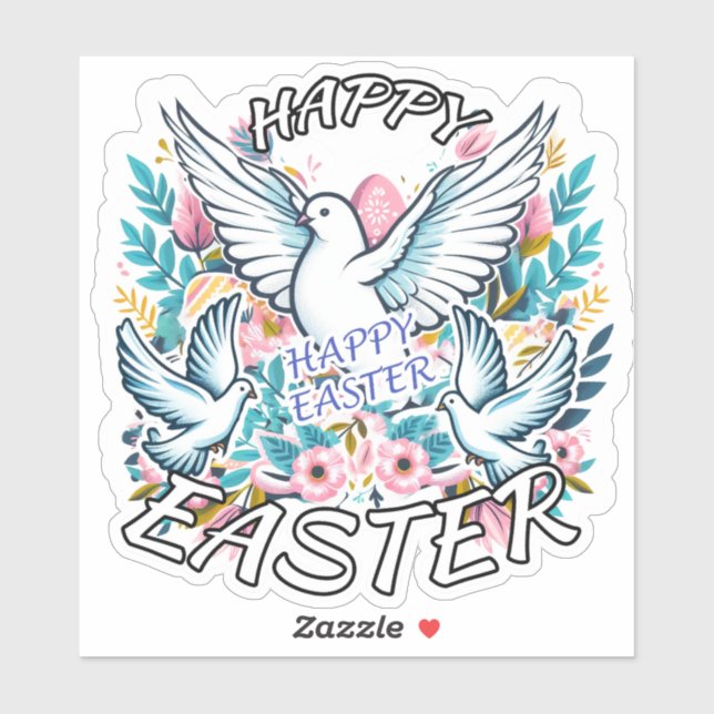 Happy Easter Sticker (Sheet)
