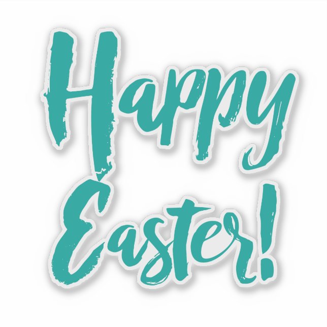 Happy Easter Sticker (Front)