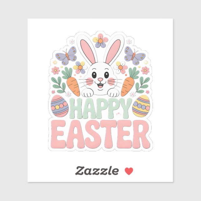 HAPPY EASTER STICKER (Sheet)