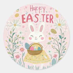 "Happy Easter" Sticker
