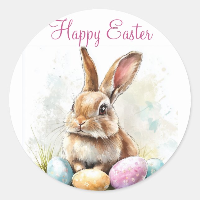 Happy Easter Sticker (Front)