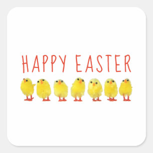 Happy Easter Stickers