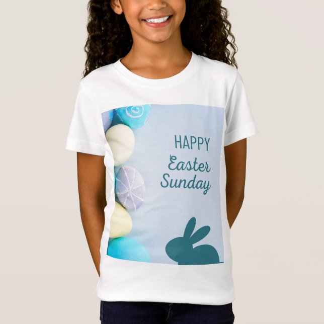 Happy easter sunday design T-Shirt (Front)
