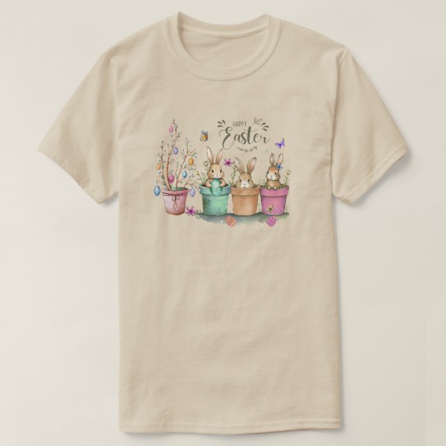 Happy Easter T-Shirt (Design Front)