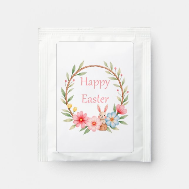 Happy Easter Tea Bag Drink Mix (Front)