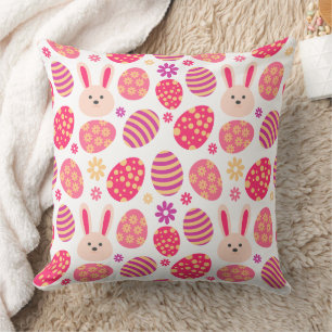 Happy Easter Throw Pillow