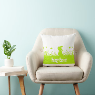 Happy Easter  Throw Pillow