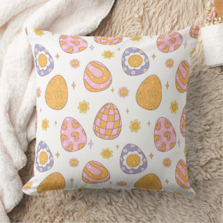 Happy Easter  Throw Pillow