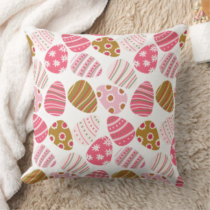 Happy Easter Throw Pillow