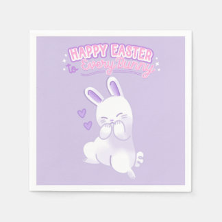 Happy Easter to Every Bunny Napkins