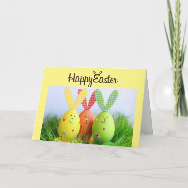 HAPPY "EASTER" TO MY **HONEY BUNNY** HOLIDAY CARD (Front)