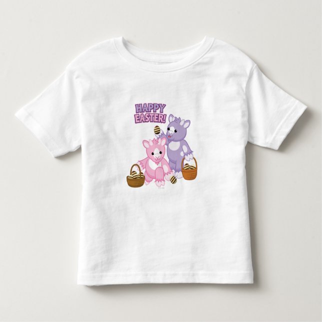Happy Easter! Toddler T-shirt (Front)