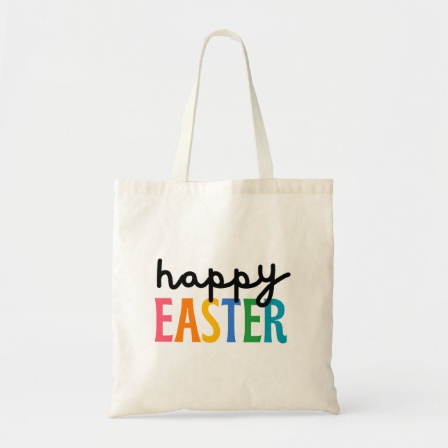 Happy Easter  Tote Bag (Front)