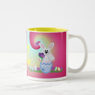 Happy Easter Two-Tone Coffee Mug