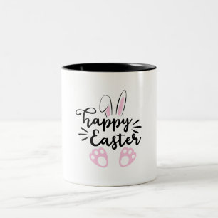 Happy Easter Two-Tone Coffee Mug
