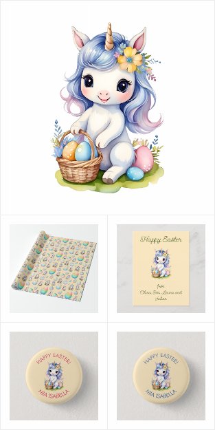 Happy Easter Unicorn