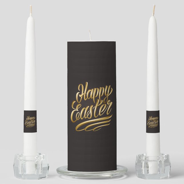 Happy Easter Unity Candle Set (Happy Easter Candle Set!)