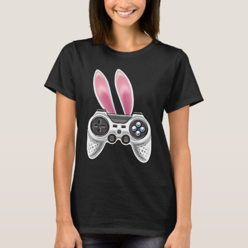 Happy Easter  Video Game Easter Bunny Gaming Contr T_Shirt