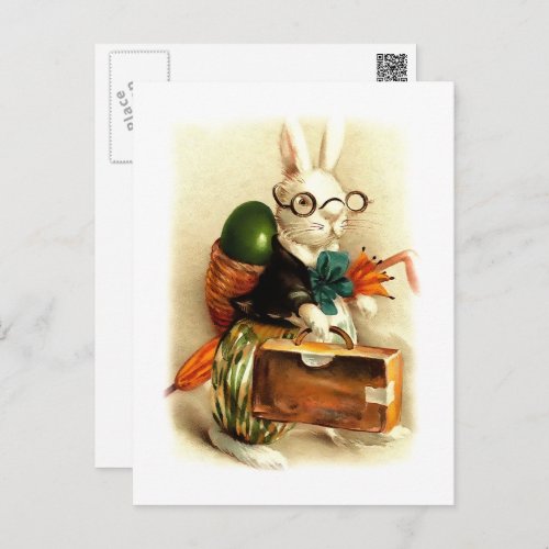 Happy Easter Vintage Bunny Easter Postcards