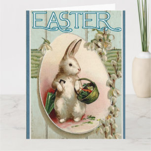 Happy Easter vintage picture of Easter Card