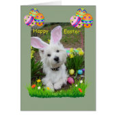 Happy Easter Westie Card (Front)