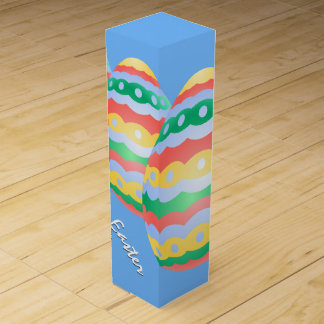 Happy Easter Wine Box Custom Easter Egg Gift Box