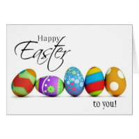 Happy Easter Wishes Card