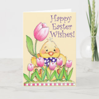 Happy Easter Wishes - Greeting Card