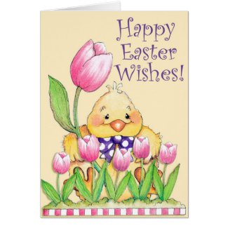 Happy Easter Wishes - Greeting Card