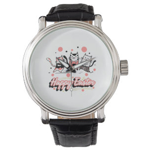 Happy Easter with axolotl and bunny ears Watch