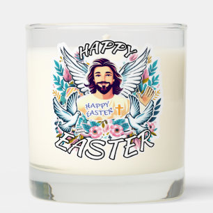 Happy Easter with Jesus Scented Candle