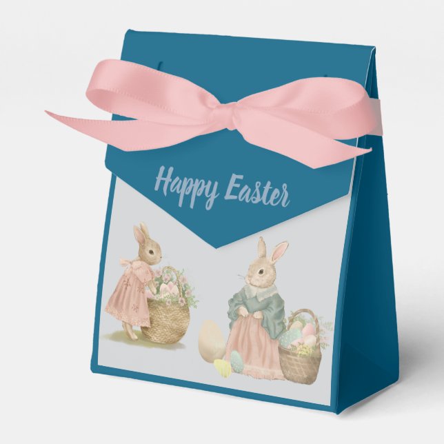 Happy Easter with Peter Rabbit Favor Box (Front Side)