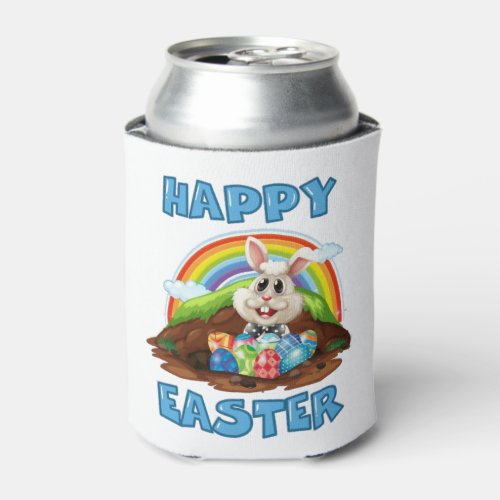 Happy Easter Wonderful Bunny Can Cooler