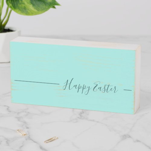 Happy Easter Wood Box Sign