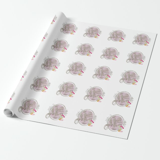 Happy Easter - Wrapping Paper (Unrolled)