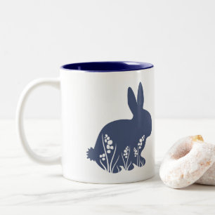 Happy Easter Y'all  Two-Tone Coffee Mug