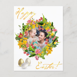 Happy Easter. Your photo. Personalize. Postcard