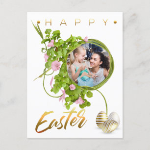 Happy Easter. Your photo. Personalize. Postcard