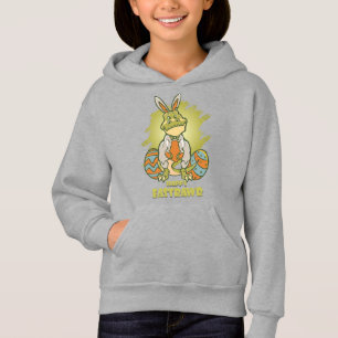 Happy Eastrawr   Kids Pullover Hoodie