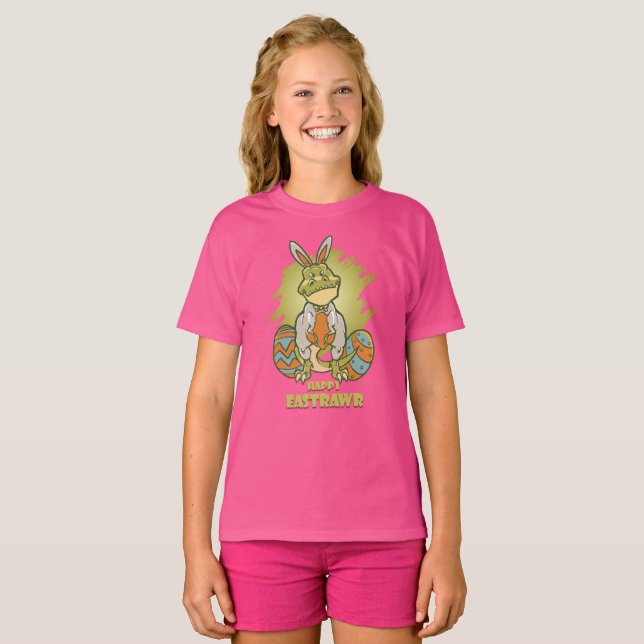 Happy Eastrawr | Kids T-Shirt (Front Full)