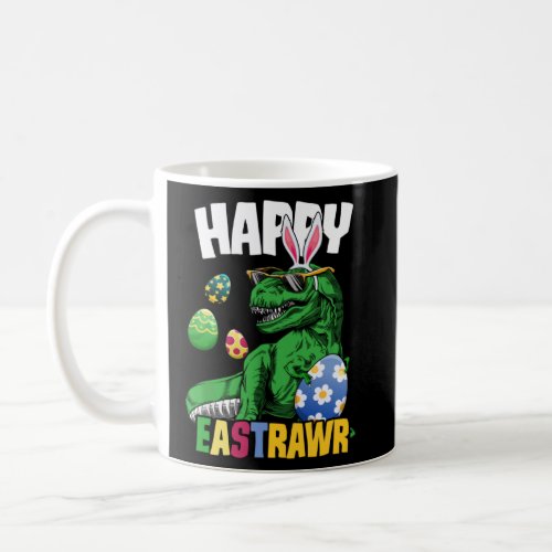Happy Eastrawr Rex Dinosaur Easter Bunny Egg Costu Coffee Mug