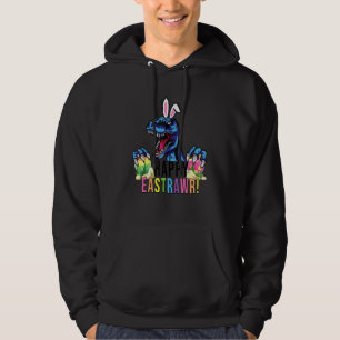 Happy Eastrawr Rex Dinosaur Easter Day Bunny Egg B Hoodie