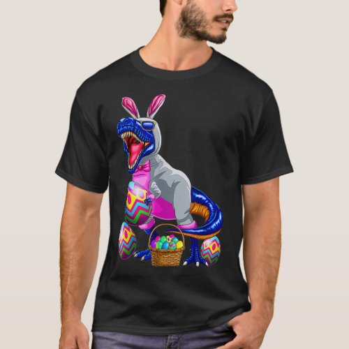 Happy Eastrawr T Re Dinosaur Easter Bunny Egg Cost T_Shirt