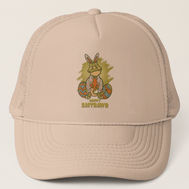 Happy Eastrawr | Trucker Hat (Front)
