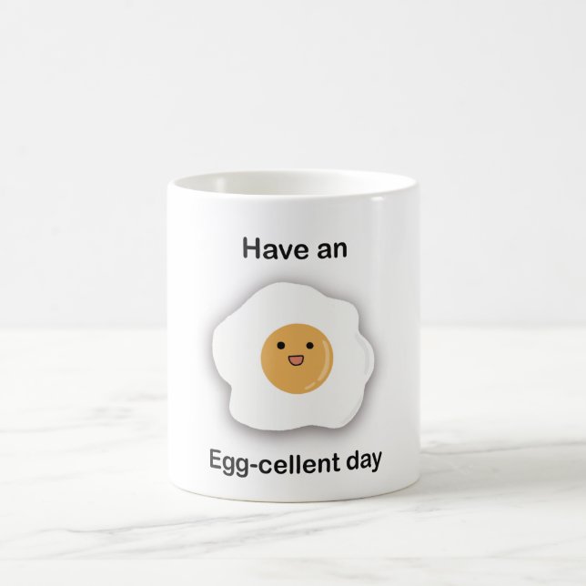 Happy egg-cellent day mug (Center)