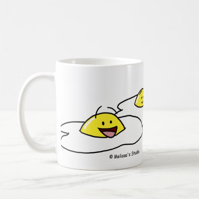 Happy Eggs Coffee Mug (Left)