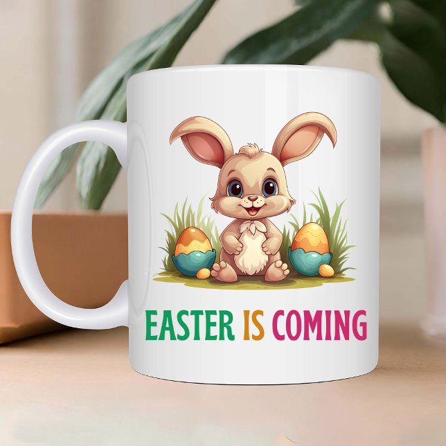 Happy Eggster - Easter Egg Hunt Two-Tone Coffee Mug (Creator Uploaded)