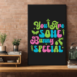 Happy Eggster. Funny Easter Poster